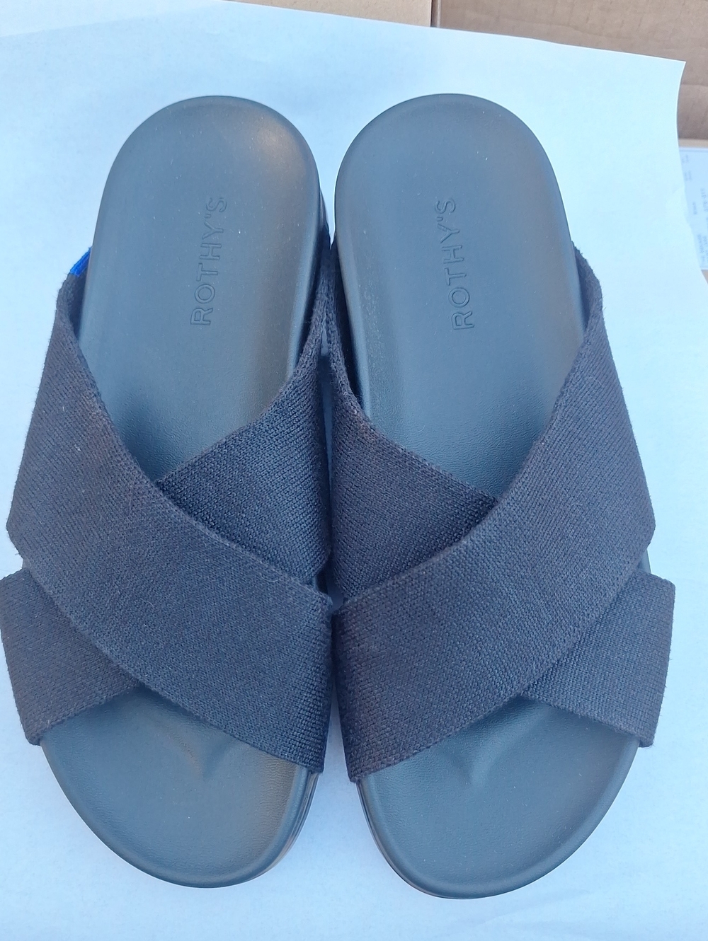 Rothy's The Weekend Slide Black
